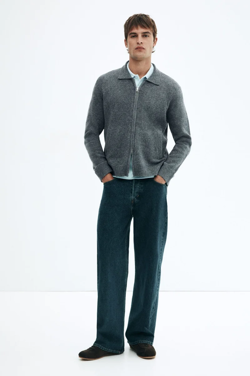 H&M Regular Fit Collared cardigan