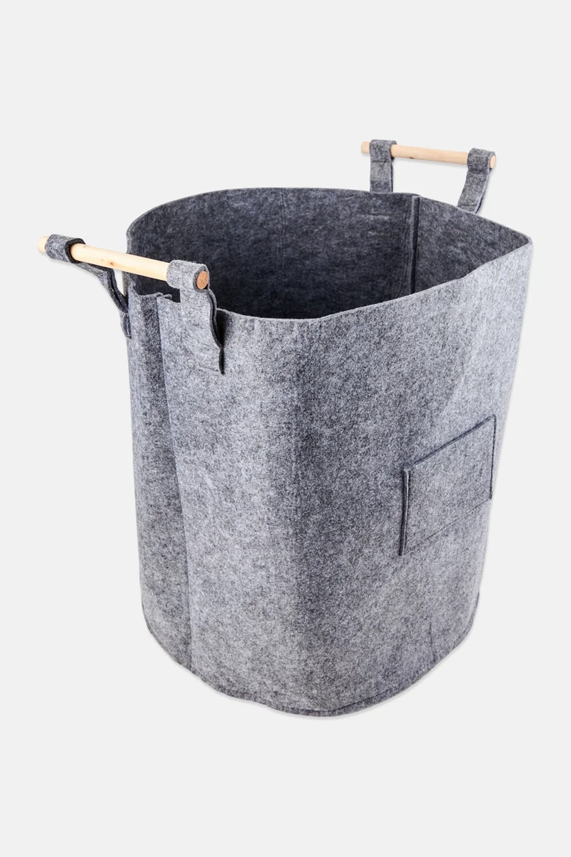 موي موتشو سلة تخزين بنقوش رمادية