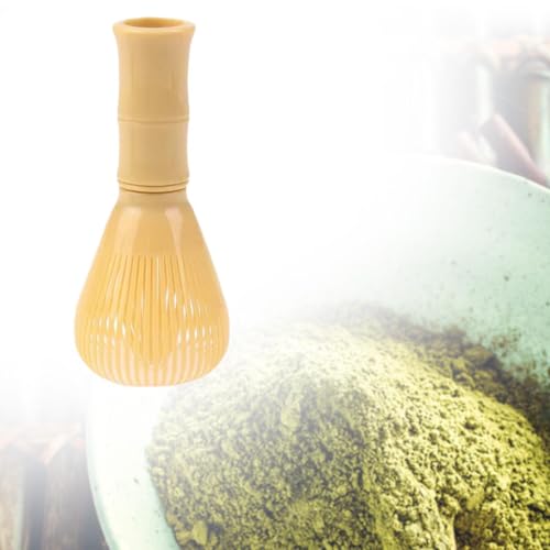 CALANDIS® Japanese Matcha Whisk Matcha Stirrer Tea Powder Whisk for Tea Room Household Yellow | Tea | Food & Beverages - Image 3