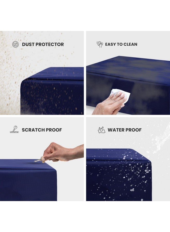 Alifiya Dust Proof Washable Printer Cover for HP Smart Tank 581 / 525 / 520 All-in-One Color - Blue - Image 4