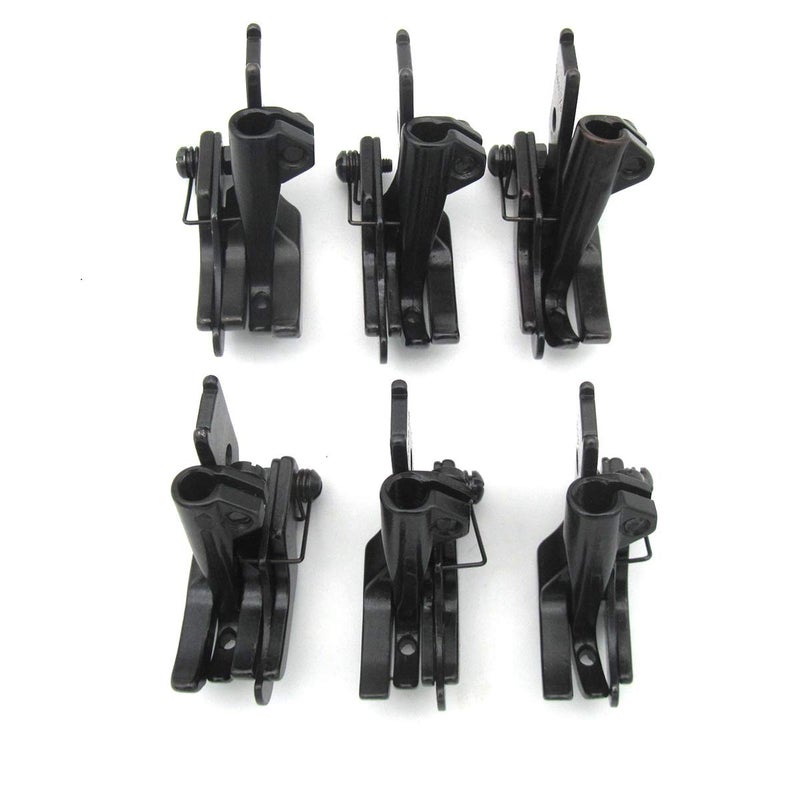 CKPSMS Brand - Compatible with/Replacement for JUKI brand DNU-1541 Singer brand CONSEW brand 206RB 225 226 226R 6Sets Walking FEET with Right Left Edge #KP-WF6 (S585R 1/8 3/16 1/4+S585L 1/8 3/16 1/4) - Image 1