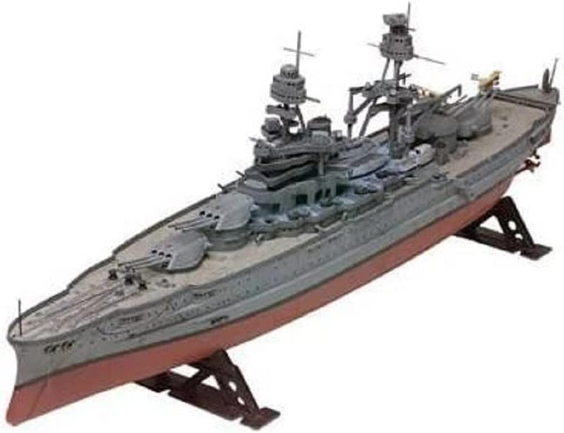 Revell 85-0302 USS Arizon Battleship Model Military Ship Kit 1:426 Scale 133-Piece Skill Level 4 Plastic Model Building Kit, Gray - Image 2