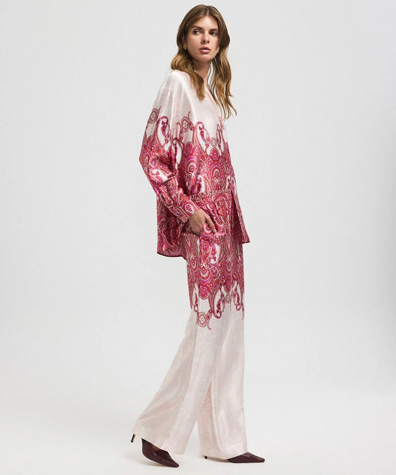Ipekyol  Printed Viscose Trousers for Women | Best Price UAE