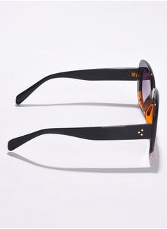 Haute Sauce Purple Lens Black Wayfarer Sunglasses  - Image 5