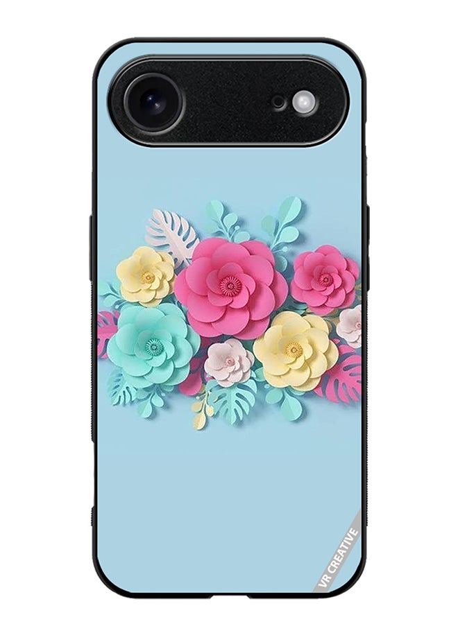 Protective Case Cover For Apple iPhone 17 Air Flower Design Multicolour