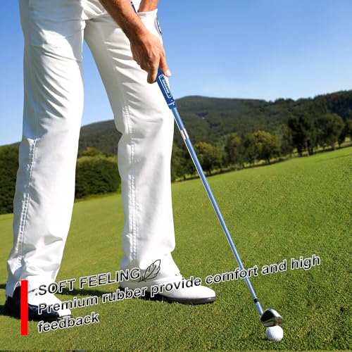 Geoleap Golf Grip Set of 13- Grips with 15 Tapes and Grips with All Repair Kits for Choice,Memory Point assists Hand Placement,Premium Rubber Golf club Grips with Corrugated Textured Control - Image 4