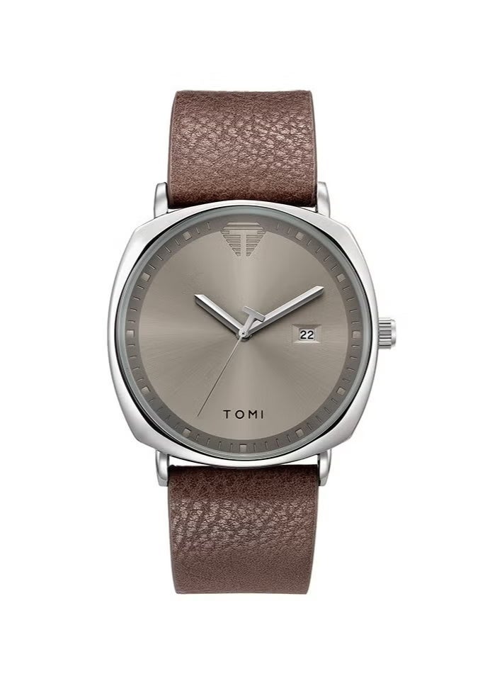 TOMI Unisex Fashion Quartz Watch - Trendy Minimalist Design for Men & Women | Casual Creative Timepiece - Image 2