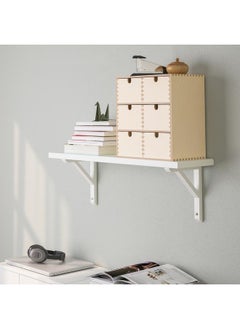 Wall shelf, white stained aspen, 80x20 cm - pzsku/Z188A92E8056684DBB41BZ/45/_/1740222546/8a8d1494-5519-42c9-bad4-6625b16bf390