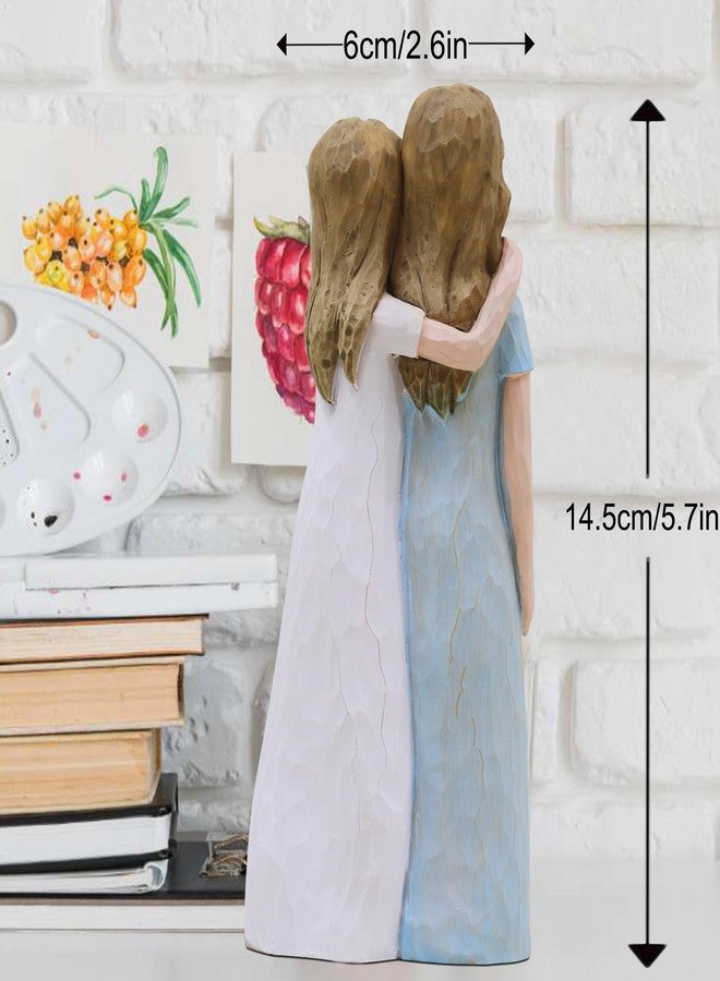 AcowSpt Birthday Gifts for Mom, Mother of The Bride Gifts, Mom Birthday Gifts, Birthday Gifts for Mom from Daughter, Gifts for Mom Birthday, Sculpted Hand-Painted Figurine - Image 4