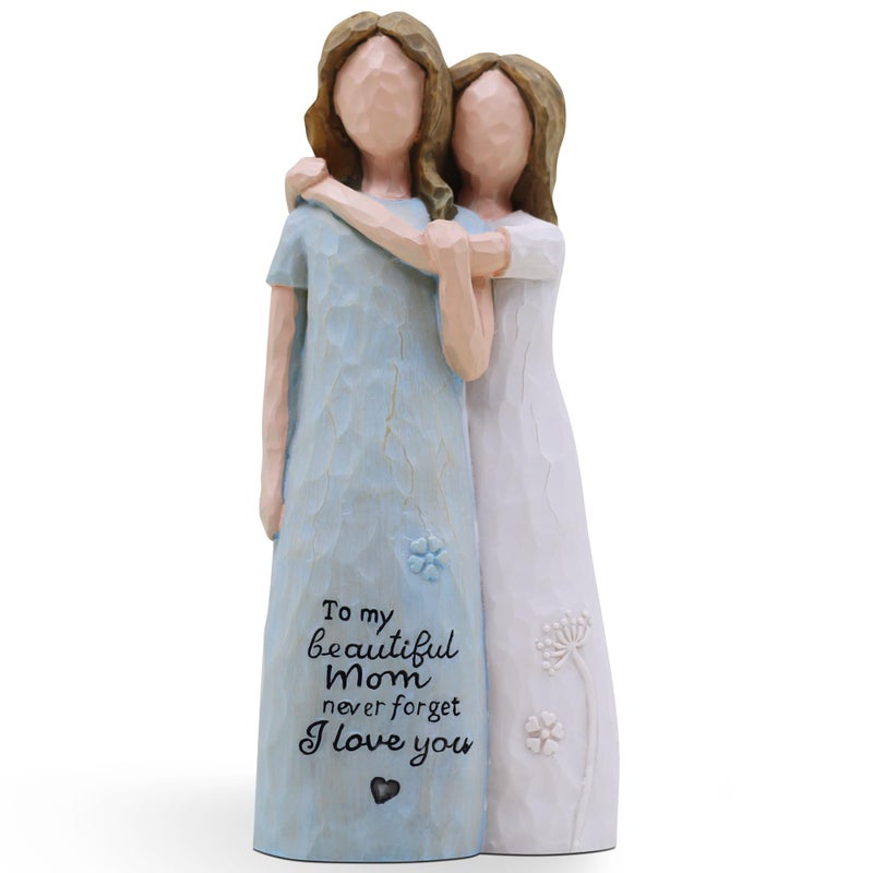 AcowSpt Birthday Gifts for Mom, Mother of The Bride Gifts, Mom Birthday Gifts, Birthday Gifts for Mom from Daughter, Gifts for Mom Birthday, Sculpted Hand-Painted Figurine - Image 1