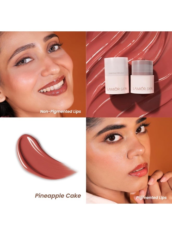 Lamior Overnight Lip Mask for Deep Hydration & Plumping | Butter Soft Lip Recovery Mask with 2% Peptide & 5% Vitamin-E | Moisturising Lip Care for Dry & Pigmented Lips - Image 3