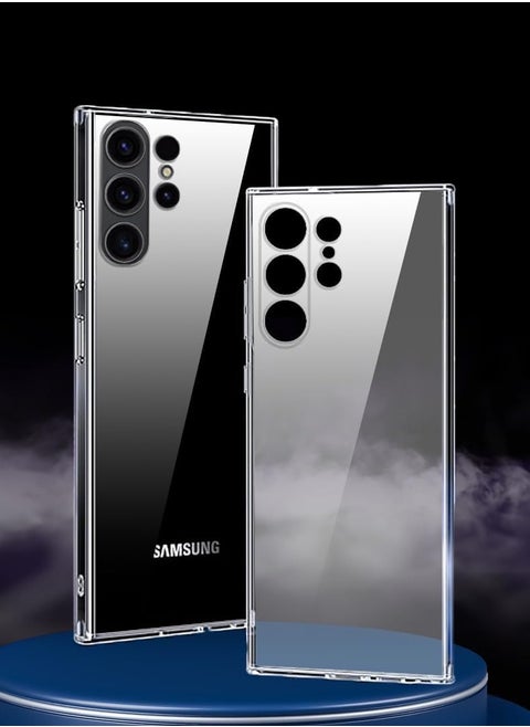 Case Compatible with Samsung Galaxy S24 Ultra Case, Ultra Thin Soft Silicone TPU Crystal Clear Protective Case, All-Round Protection