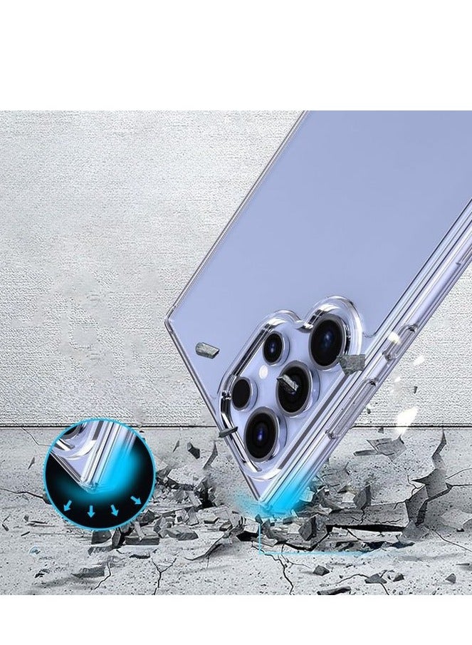Case Compatible with Samsung Galaxy S24 Ultra Case, Ultra Thin Soft Silicone TPU Crystal Clear Protective Case, All-Round Protection - Image 5