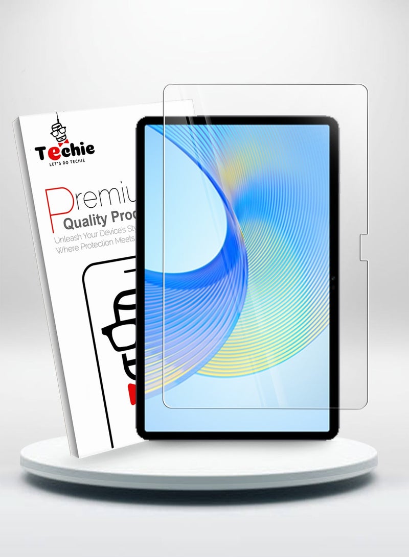 Techie Honor Pad X9 11.5 Inch 2023 HD Clear Tempered Glass Screen Protector Bubble Free Easy Installation - Image 1