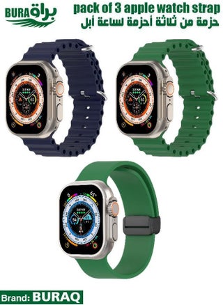 Apple Watch Band Strap For Apple Watch Ultra 2/Ultra 49mm, Series 10 46mm, 9/8/7 45mm, SE2/SE/6/5/4 44mm, 3/2/1 42mm - pzsku/Z188B09F71D2B5B4D14E9Z/45/_/1733884854/f8304dcf-9c99-4b05-a7b6-916a15a11c64