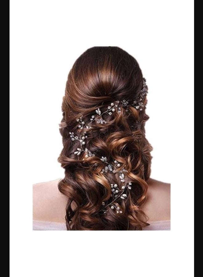 Stone Beaded Bridal Headband - Image 4