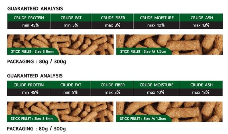 Deep Insect Inside (Cricket) with Calcium Plus++, Vitamin D3 Super Premium Food for Turtle & Reptile High Growth Small Pellet 80gm - Image 2