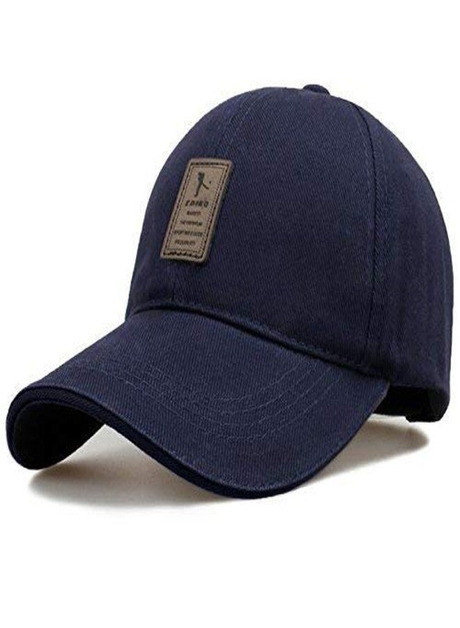 Handcuffs Men & Women Caps Cotton Baseball Cap Adjustable Stylish Sports Hat (Blue) - Image 1