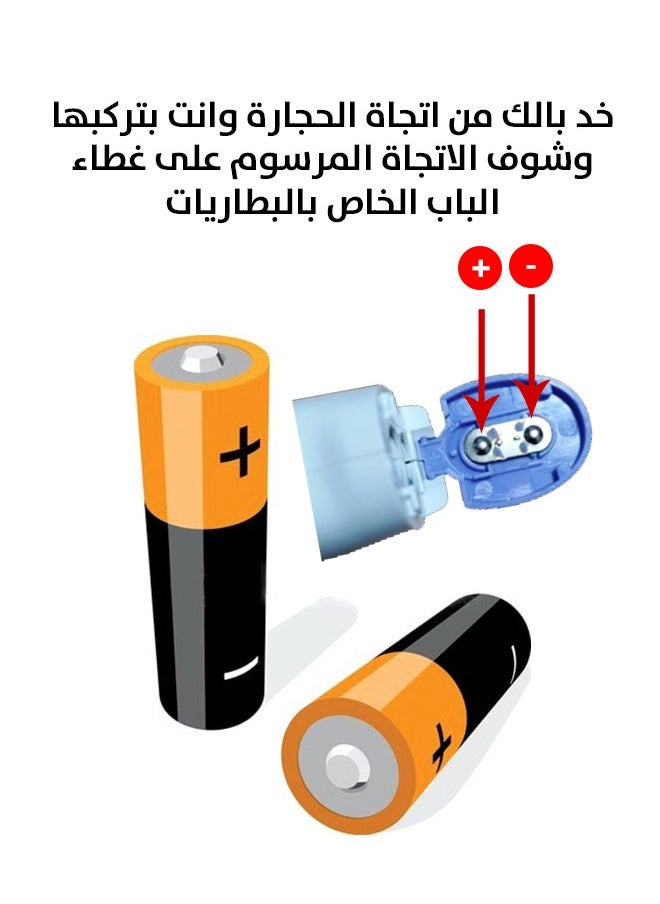 جوي روم - ترمومتر رقمي جوي رووم بالأشعة تحت الحمراء لقياس درجه حرارة الاجسام بدون تلامس قراءة سريعة شاشة رقمية ملونه وذاكرة لتخزين القراءات - Image 1