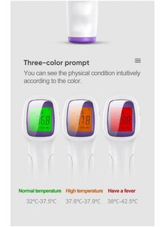 JOYROOM Thermometer JOYROOM Digital Infrared Measure Forehead Non contact Fast Reading LCD Display Memory Function  - Image 4