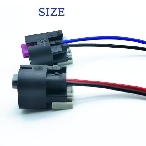 Leezhen VVT Variable Valve Timing Solenoid Intake Exhaust Camshaft Position Actuator Solenoid Valve Connector Pigtail Harness Wiring Compatible with Chevrolet GMC for Buick Pontiac 22L 24L - Image 5