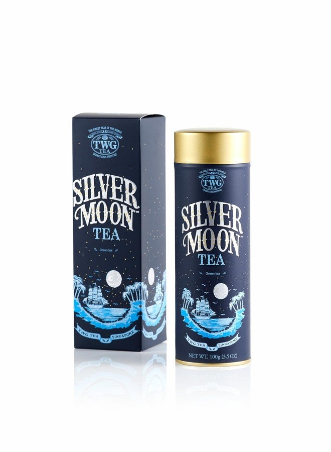 TWG Tea | Silver Moon Tea | Green Tea | Grand Berry & Vanilla | Haute Couture Tin, 100g | Gift Set - Image 1
