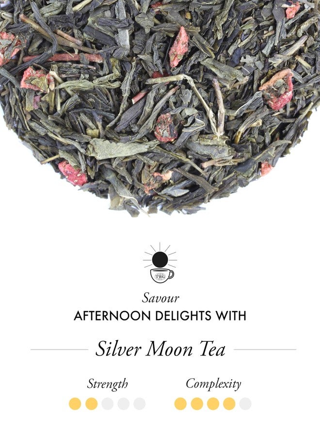 TWG Tea | Silver Moon Tea | Green Tea | Grand Berry & Vanilla | Haute Couture Tin, 100g | Gift Set - Image 2