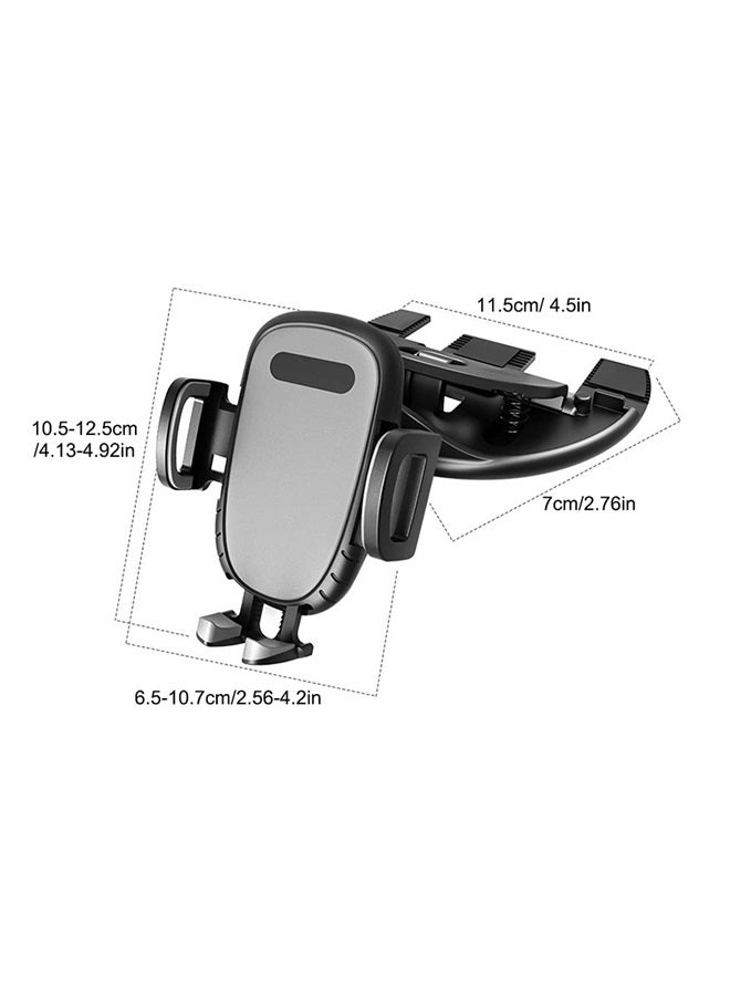 Tookie Car Phone Mount, CD Player Slot Car Phone Holder 360° Rotation Air Vent Phone Mount Adjustable Cell Phone Cradle Universal Vehicle Phone Mount Supplies - Image 1