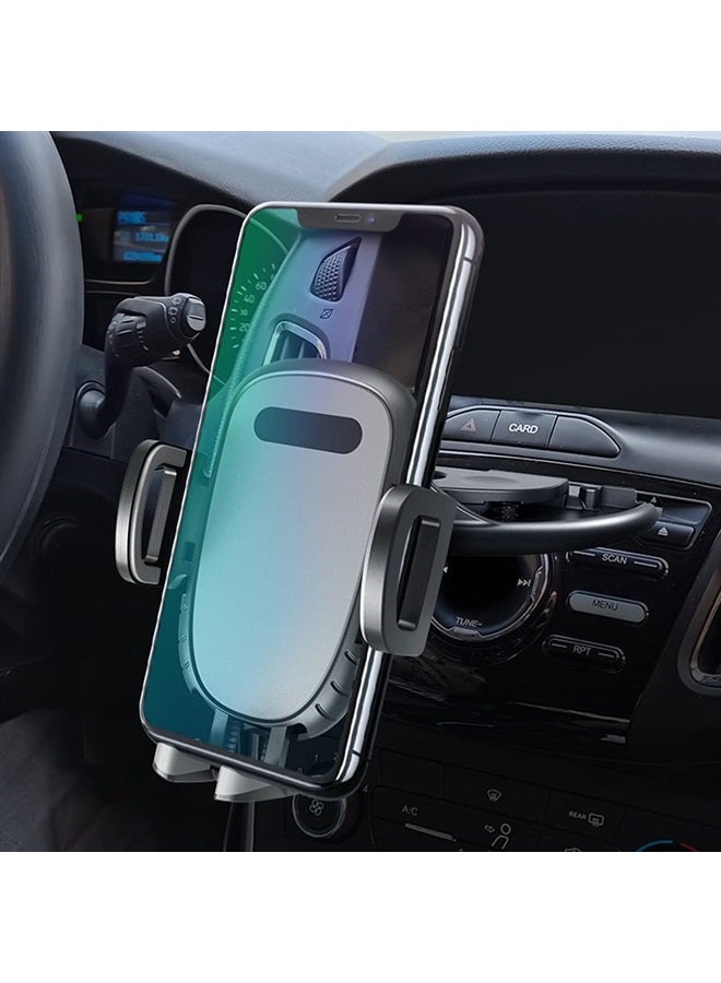Tookie Car Phone Mount, CD Player Slot Car Phone Holder 360° Rotation Air Vent Phone Mount Adjustable Cell Phone Cradle Universal Vehicle Phone Mount Supplies - Image 3
