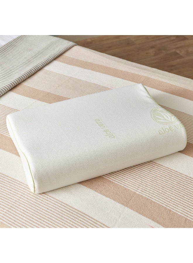 Home Box وسادة دعم عنق من رغوة الذاكرة مع جل الصبار - Image 1