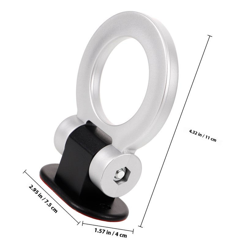 1 Set Car Towing Automotive Towing Hook Bumper Decorative Tow Hook ( Only For Decoration) - Image 2