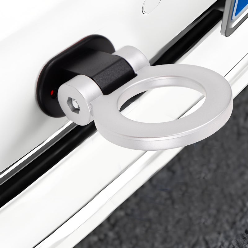 1 Set Car Towing Automotive Towing Hook Bumper Decorative Tow Hook ( Only For Decoration) - Image 4