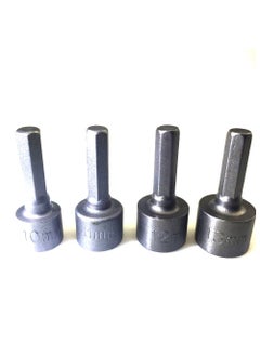Rangwell Rangwell NX 9pcs Power Hand Driver Drill Tools Set 513mm Metric Socket Wrench Set Power Nuts Driver Socket 14 Hex Shank Drill Bit Set  - Image 2
