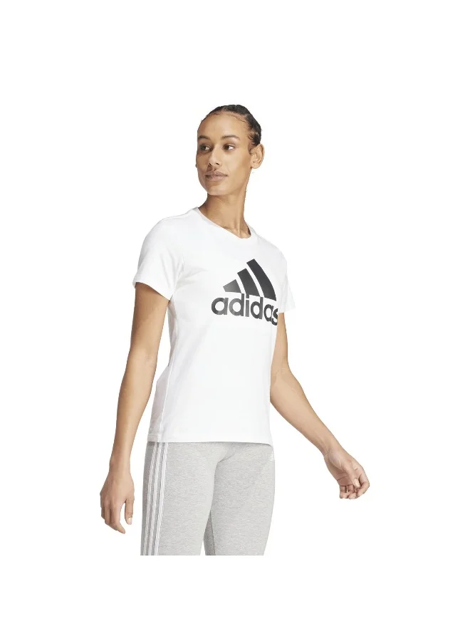 adidas تيشيرت تدريب أبيض نسائي 2XSS