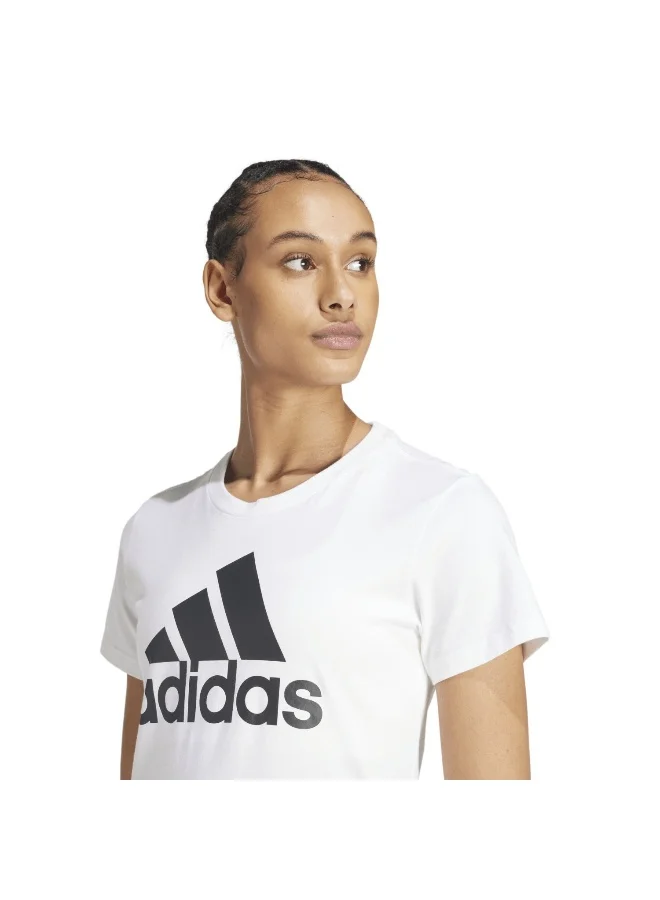 adidas تيشيرت تدريب أبيض نسائي 2XSS