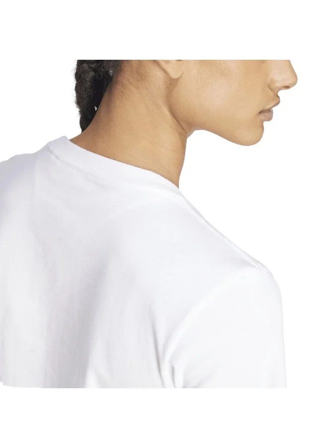 adidas تيشيرت تدريب أبيض نسائي 2XSS