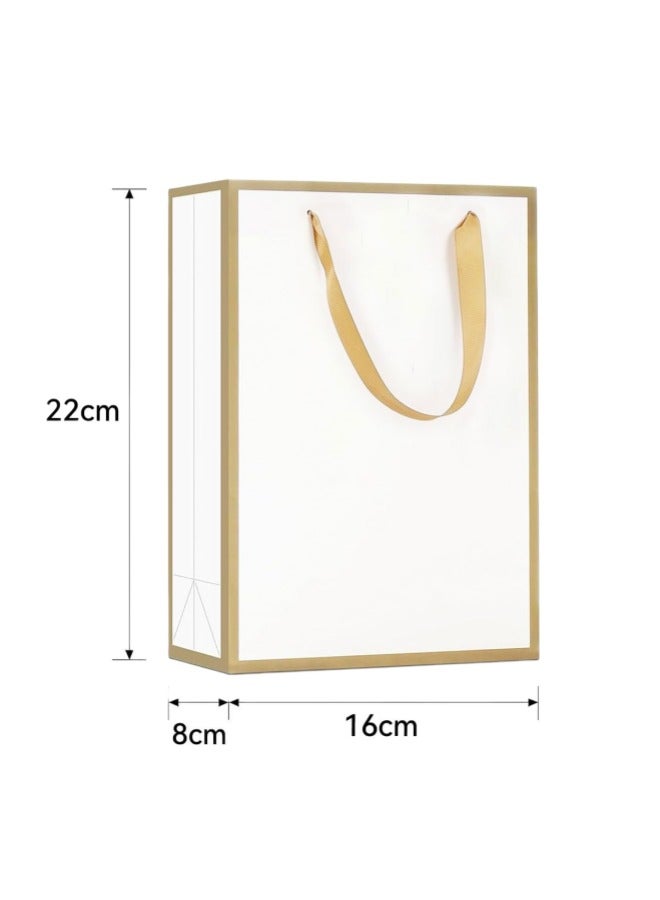10pcs Gift Bags with Handle 16*8*22cm Gift Paper Bags, Thank You Gift Bag for Wedding Bridal Shower Groomsmen Birthday Party Baby Shower - Image 4