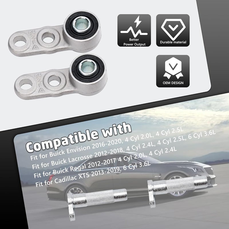 OTINUBEE 23275106 Front Knuckle Bushing Ball Joint 4PCS for Buick Envision, Lacrosse, Regal, Cadillac XTS - Image 3