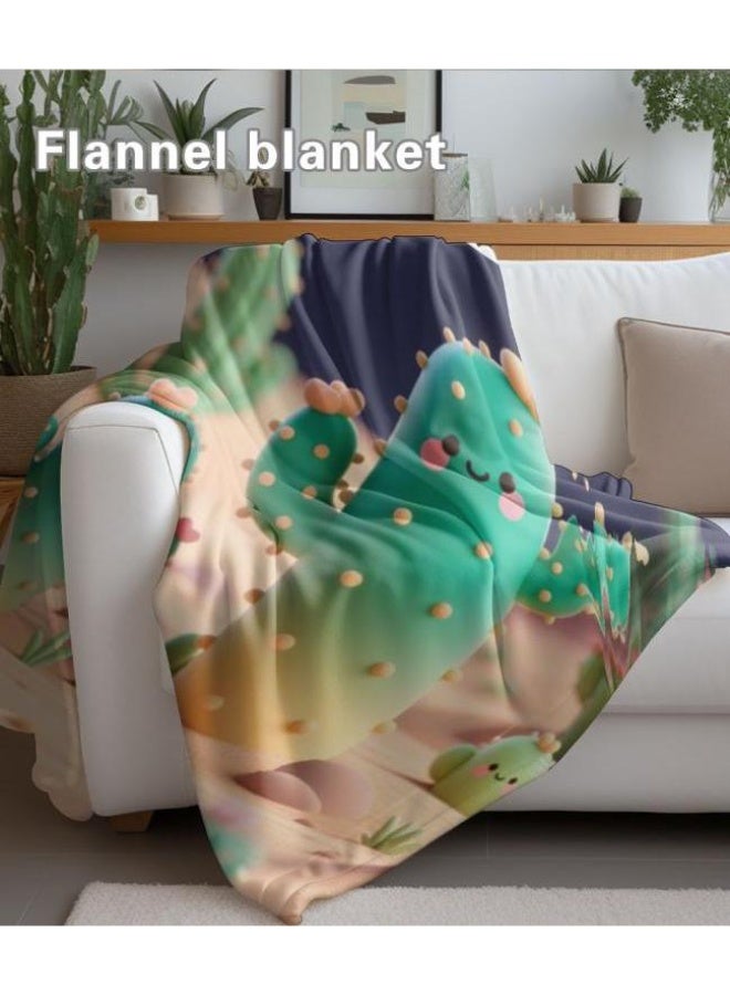 general Baby and children's cartoon flannel thin blanket (warm and comfortable, suitable for sleep, game use) 70cm*100cm - Image 4