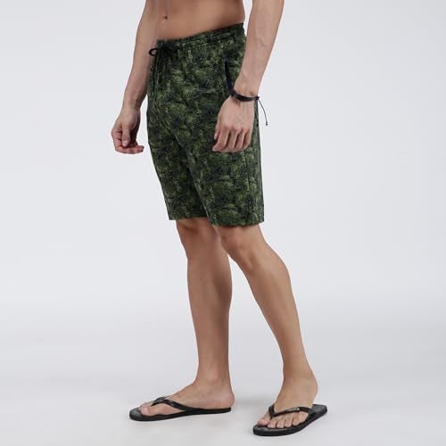 Amul Comfy Men's Pack of 2 Printed Cotton Bermuda Shorts – Multicolour (Colours May Vary) - Image 2
