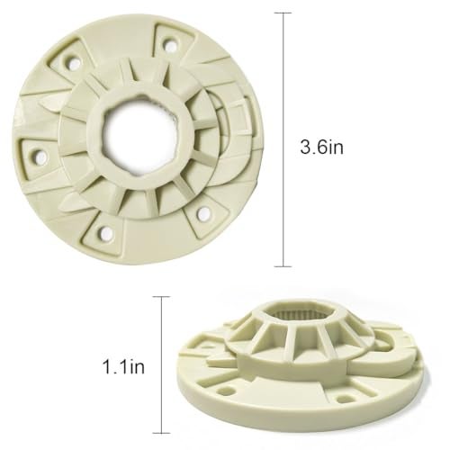 Popbee 2024 Upgraded W10396887 W10528947 Washer Basket Drive Hub Kit - Compatible Kenmore Whirlpool Maytag Washer MVWC565FW0 MVWX655DW0 WTW5000DW0 Replaces W10528947VP AP5665171 PS6012095 - Image 2