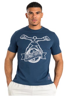 UFC BY VENUM ULTI-MAN T-SHIRT NAVY BLUE/WHITE