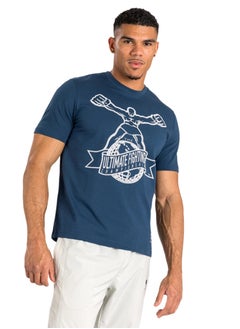 VENUM UFC BY VENUM ULTI-MAN T-SHIRT NAVY BLUE/WHITE  - Image 2