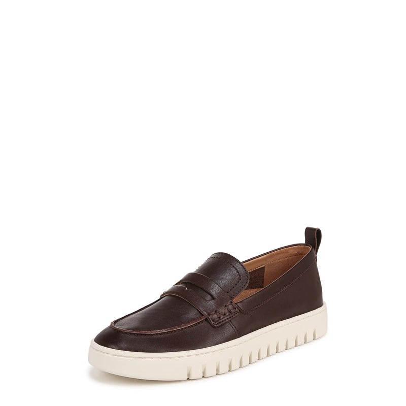Vionic Womens Uptown Loafer Dark Brown Leather 6 M - Image 1