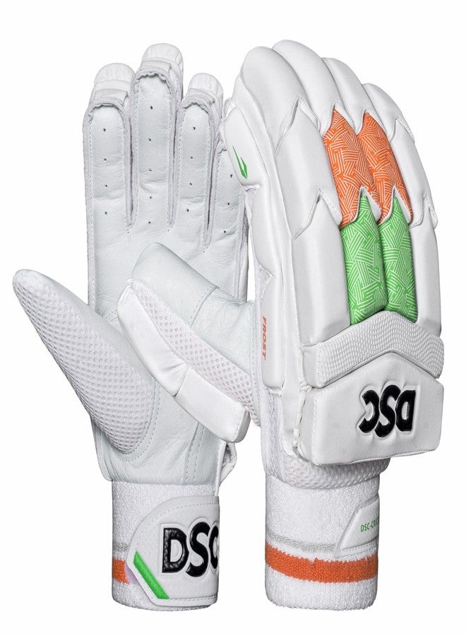 DSC Frost Leather Cricket Batting Gloves, Size - Mens, Right Hand - Image 1