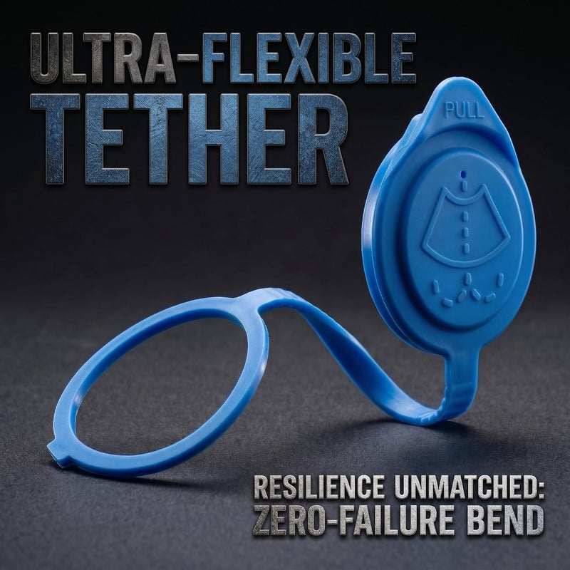 OKPARZ متوافق مع غطاء خزان سائل مساحات الزجاج الأمامي أكرا إم دي إكس آر دي إكس آي إل إكس هوندا سيفيك أوديسي سي آر-في أكورد سيفيك 38513-SC4-672 - Image 5