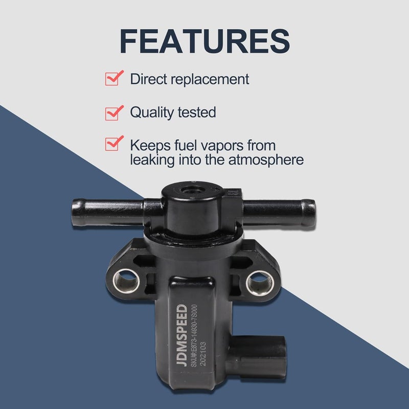 JDMSPEED صمام تطهير خزان البخار JDMSPEED 14930-7S000 بديل لسيارات نيسان فرونتير وأرمادا 2005-2015 - Image 5
