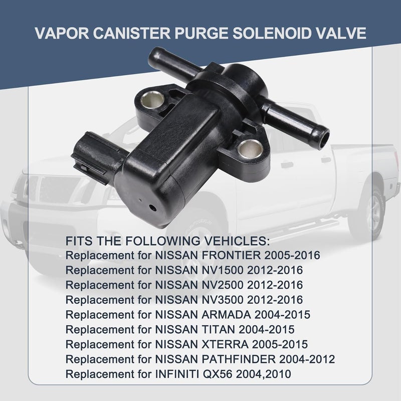 JDMSPEED صمام تطهير خزان البخار JDMSPEED 14930-7S000 بديل لسيارات نيسان فرونتير وأرمادا 2005-2015 - Image 3