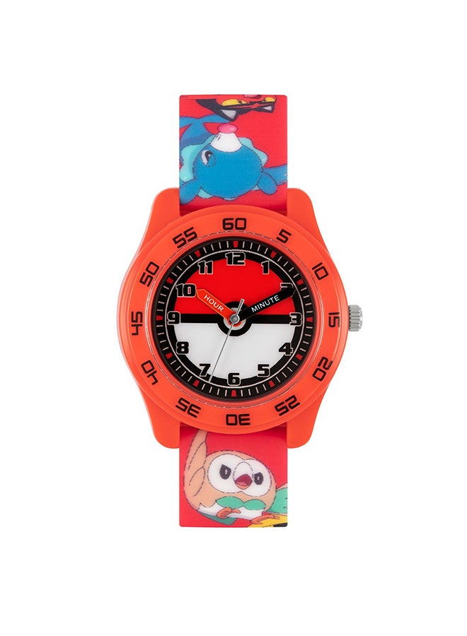 Disney Boys Analog Round Shape Silicone Wrist Watch - POK9023 - 32 Millimeter - Image 1