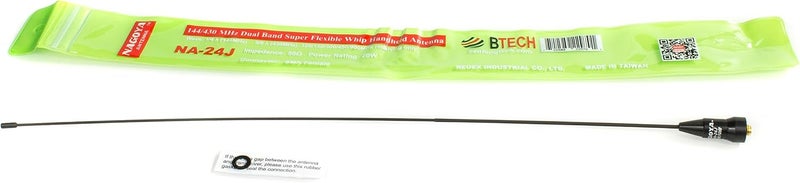 BTECH Authentic Genuine Nagoya NA-24J 16.2-Inch Ultra Whip VHF/UHF (144/430Mhz) Antenna SMA-Female for and BaoFeng Radios - Image 3